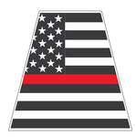 THIN RED LINE AMERICAN FLAG REFLECTIVE HELMET (TET) TETRAHEDRON
