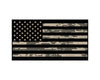 DIGITAL DESERT CAMO AMERICAN FLAG REFLECTIVE HELMET DECAL