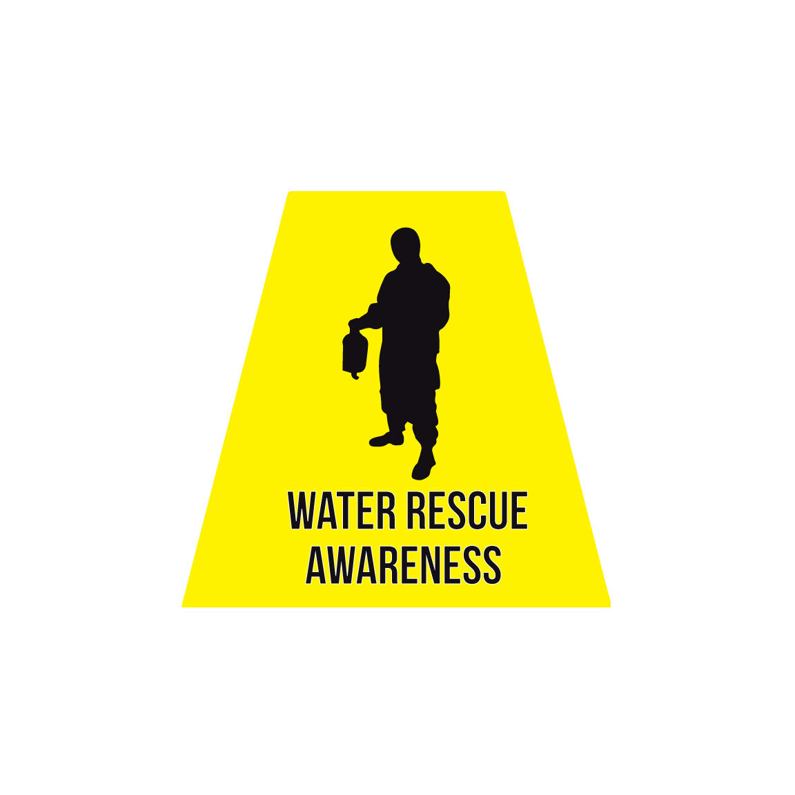 Water Rescue Awareness Reflective Helmet Tetrahedrons (Tets) Police ...