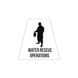 WATER RESCUE OPERATIONS REFLECTIVE HELMET (TET) TETRAHEDRON